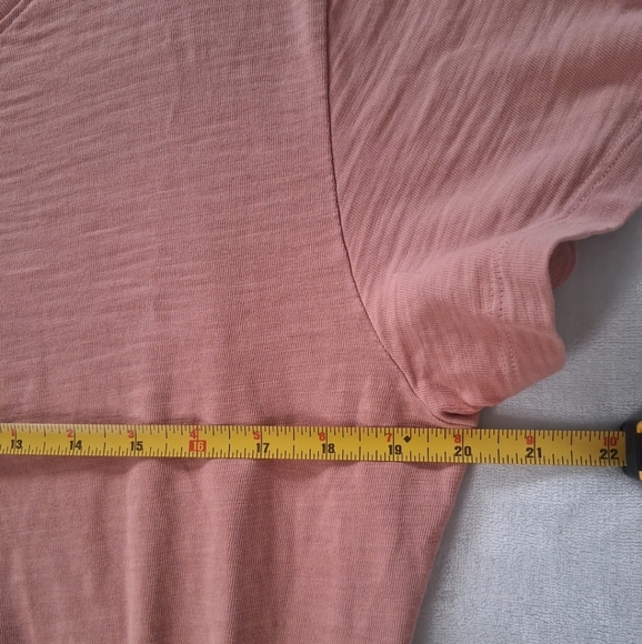 Nation LTD Kacy Combo Dress Pink Glaze Short Smocked Designer Boho Summer Size M - Picture 13 of 15